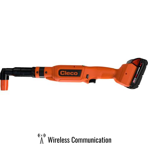 Cleco CellClutch || Wireless Communication || Shut-Off Clutch || Cordless || Angle Nutrunner || 1.6-48 ft-lb (3.3-65 Nm)