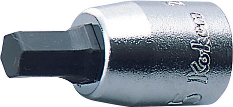 Ko-ken 2010M.25-3, 1/4" Square Drive Power Bit Socket, 3mm Hex Key, Length 25mm, Impact Rated