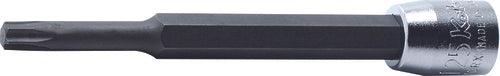 Ko-ken 2025.80-T40, 1/4" Square Drive Power Bit Socket, TX 40 - Torx Key, Length 80mm, Impact Rated