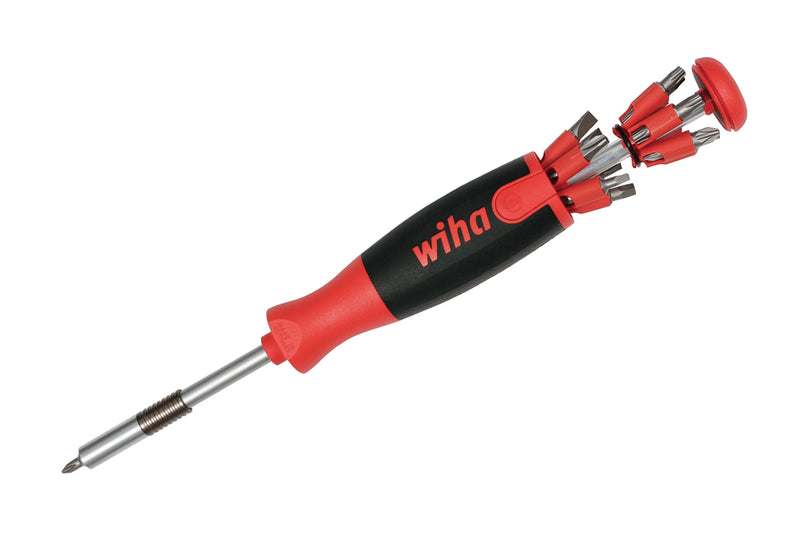 Wiha 77791 14 Piece Ultra Driver 26-in-1 Bit Holder Set