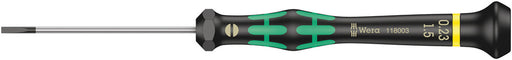 Wera 05118003001, 2035 Screwdriver for slotted screws for electronic applications