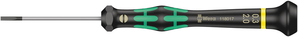 Wera 05118017001, 2035 Screwdriver for slotted screws for electronic applications