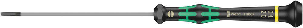 Wera 05118007001, 2035 Screwdriver for slotted screws for electronic applications