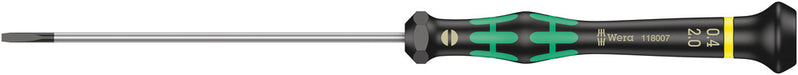 Wera 05118007001, 2035 Screwdriver for slotted screws for electronic applications