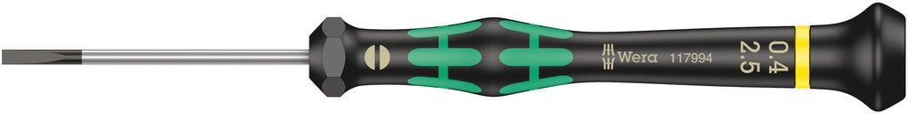 Wera 05117994001, 2035 Screwdriver for slotted screws for electronic applications