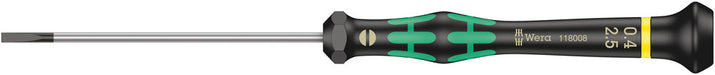 Wera 05118008001, 2035 Screwdriver for slotted screws for electronic applications