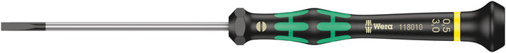 Wera 05118010001, 2035 Screwdriver for slotted screws for electronic applications