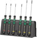 Wera 05118150001, 2035/6 A Screwdriver set and rack for electronic applications