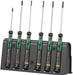 Wera 05118152001, 2035/6 B Screwdriver set and rack for electronic applications