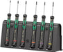 Wera 05030181001, 2050/6 Screwdriver set and rack for electronic applications