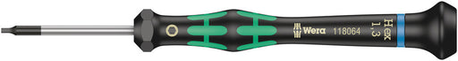 Wera 05118076001, Inch Hex, Black Point Tip, Kraftform Screwdriver, 2054 Micro