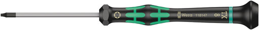 Wera 05118036001, Torx, Black Point Tip, Kraftform Screwdriver, 2067 TORX