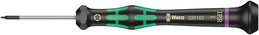 Wera 05030160001, TorxPlus, Black Point Tip, Kraftform Screwdriver, 2067 TORX PLUS IPR Micro