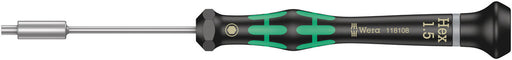 Wera 05118108001 Metric Hex , 2069 Micro Nut Driver