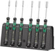 Wera 05118158001, 2069/6 Screwdriver set and rack for electronic applications