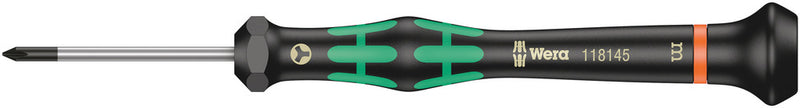 Wera 05118145001, MicroStix, Black Point Tip, Kraftform Screwdriver, 2072