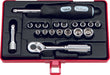 Ko-Ken 2275, 1/4 Sq. Dr. Socket set   6 point   19 pieces