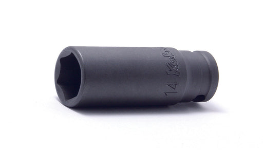 Ko-ken 23300M-10, 10mm 6-Point Power Socket , 3/8" Square Drive, Length 55mm, Non-Magnetic, Non-Covered, Non-Impact Rated