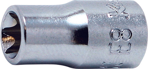 Ko-Ken 2425-E4, 1/4 Sq. Dr. TORXÂ® E4 Socket - Length 22mm