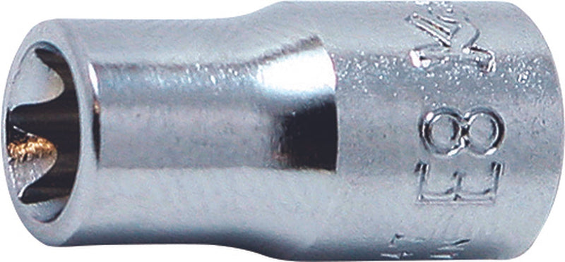 Ko-Ken 2425-E7, 1/4 Sq. Dr. TORX���� E7 Socket - Length 22mm