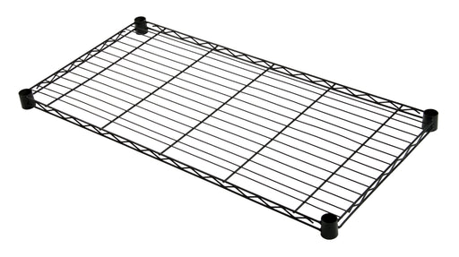 Quantum 2130BK, 30"W x 21"D, Wire Shelf, Black Epoxy Antimicrobial Finish, NSF