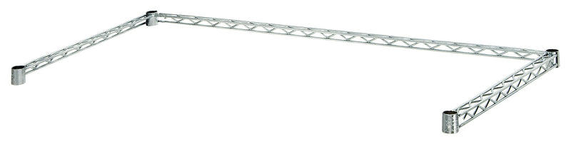 Quantum 2448FS, 48"W x 24"D 3-Sided Wire Frame, 304 Stainless Steel