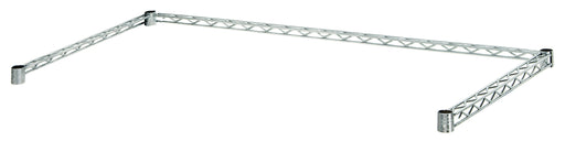 Quantum 2448FS, 48"W x 24"D 3-Sided Wire Frame, 304 Stainless Steel