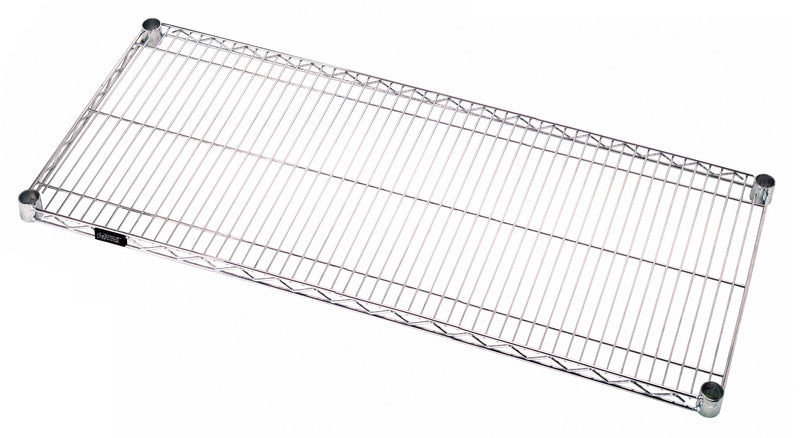 Quantum 2448C, 48"W x 24"D, Wire Shelf, Chrome Plated Finish, NSF