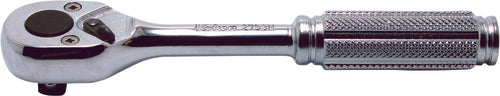 Ko-Ken 2753N, 1/4 Sq. Dr. Ratchet Handle  20 teeth  Length 115mm  Metal Handle