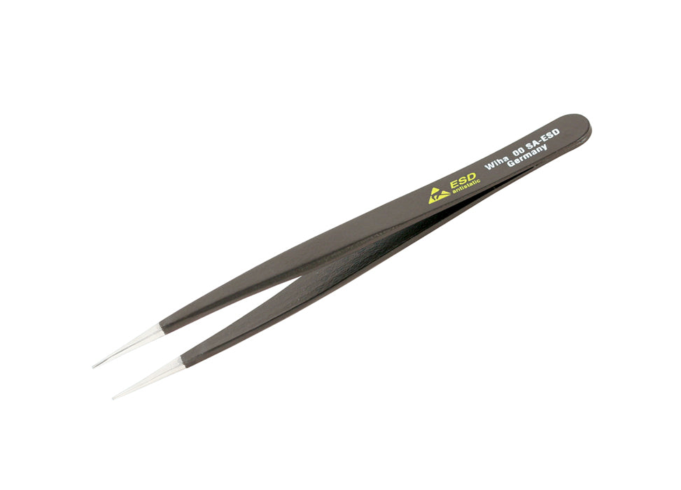 Wiha 44532 ESD Safe Tweezers 00 SA - 120mm