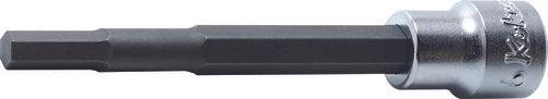 Ko-ken 3010A.50-1/2, 3/8" Square Drive Power Bit Socket, 1/2" Hex Key, Length 50mm, Impact Rated