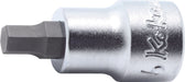 Ko-ken 3010M.38-10, 3/8" Square Drive Power Bit Socket, 10mm Hex Drive, Length 38mm