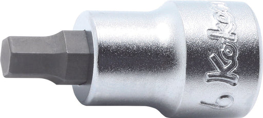 Ko-ken 3010M.38-7, 3/8" Square Drive Power Bit Socket, 7mm Hex Drive, Length 38mm