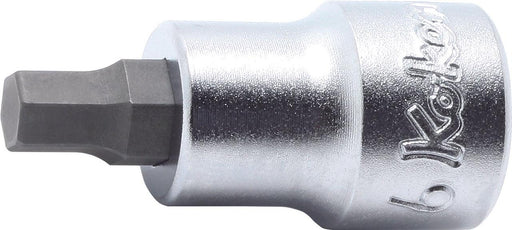 Ko-ken 3010M.38-6, 3/8" Square Drive Power Bit Socket, 6mm Hex Key, Length 38mm, Impact Rated