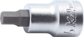 Ko-ken 3010M.38-9, 3/8" Square Drive Power Bit Socket, 9mm Hex Drive, Length 38mm