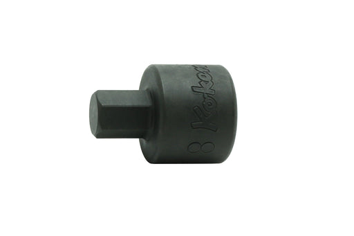 Ko-ken 3012M.25-4, 3/8" Square Drive Power Bit Socket, 4mm Hex Key, Length 25mm, Impact Rated
