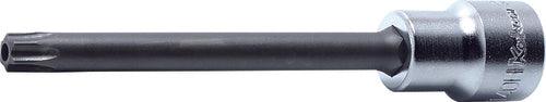 Ko-ken 3025.100R-T55H, 3/8" Square Drive Power Bit Socket, TX 55 - Torx Key, Length 100mm, Impact Rated