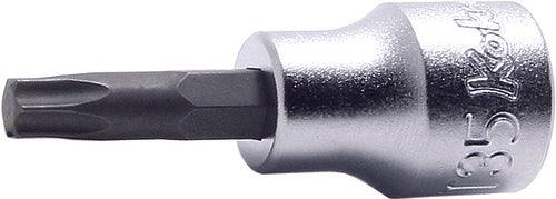 Ko-ken 3025.50-T35, 3/8" Square Drive Power Bit Socket, TX 35 - Torx Key, Length 50mm, Impact Rated