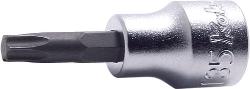 Ko-ken 3025.50-T35, 3/8" Square Drive Power Bit Socket, T35 Torx Drive, Length 50mm