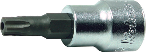 Ko-ken 3025.50-40IPR, 3/8" Square Drive Power Bit Socket, 40IP TORXplus Drive, Length 50mm, Tamper Resistant