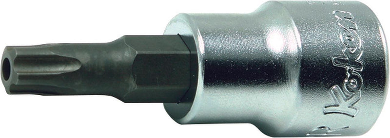 Ko-ken 3025.50-55IPR, 3/8" Square Drive Power Bit Socket, IPR55 TorxPlus (5-Lobe), Length 50mm, Impact Rated