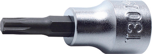 Ko-ken 3025.50-T30, 3/8" Square Drive Power Bit Socket, T30 Torx Drive, Length 50mm