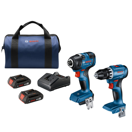 Bosch GXL18V-27B22, 18V 2-Tool Combo Kit