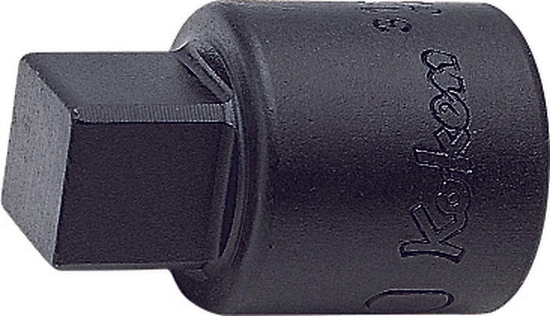 Ko-ken 3110M-6, 3/8" Square Drive Power Bit Socket, 6mm Square Key, Length 28mm, Impact Rated