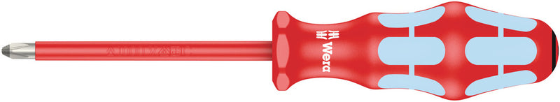 Wera 05022740001, Pozidriv, Insulated, Stainless, Lasertip, Kraftform Screwdriver, 3165 i PZ VDE