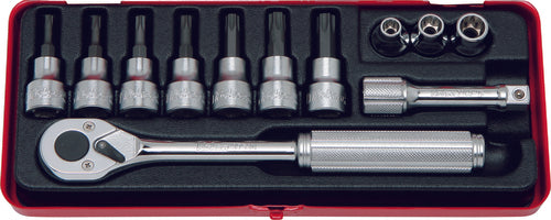 Ko-Ken 3244, 3/8 Sq. Dr. 12 Piece TORXÂ® Socket set