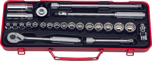 Ko-Ken 3275, 3/8 Sq. Dr. Socket set   6, 12 point   25 pieces