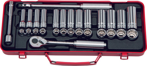 Ko-Ken 3277, 3/8 Sq. Dr. Socket set   6, 12 point   29 pieces