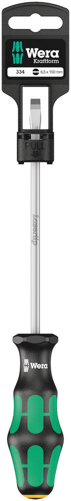 Wera Slotted, Lasertip, Screwdriver, 334 SB
