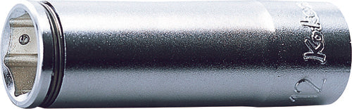 Ko-Ken 3350M-14, 3/8 Sq. Dr. Deep NUT GRIP���� Socket - 14mm
